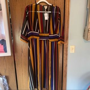 SOLD!! Daytrip striped dress kimono